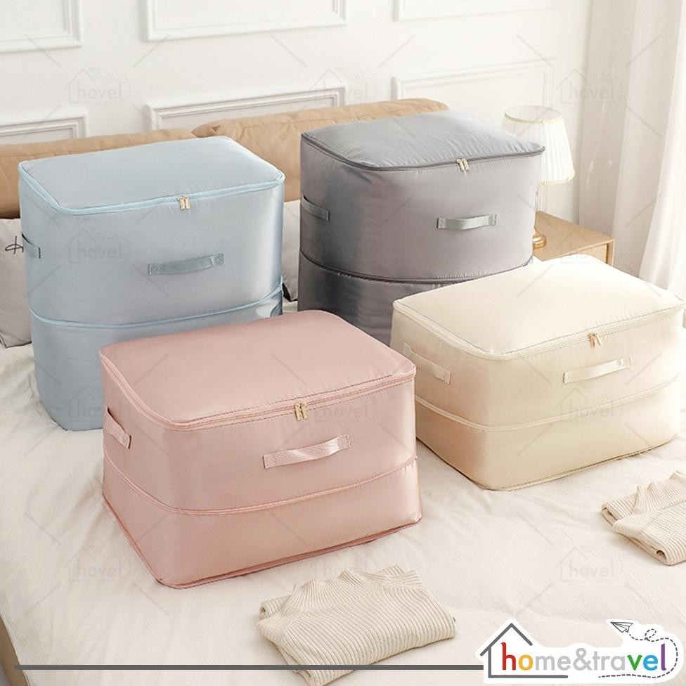Sale Hovelshop Tas Pakaian Besar Travel Bag Baju Mudik Jumbo Hospital Bag Melahirkan Penyimpanan Bed