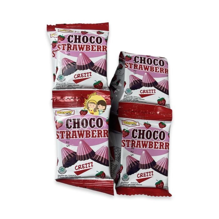 

Biskuit Happy Time Choco Biscuit - Panda Chips Strawberry - Cokelat 10 Pcs X 8 Gr By Jadoelsnack Cemilan Coklat Cookies Makanan