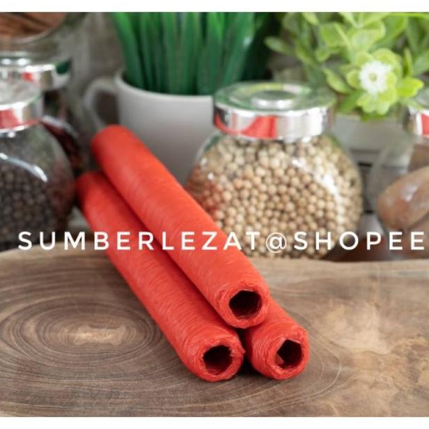 

16.55 mm Red Casing Sosis Collagen Kulit Sosis Kolagen