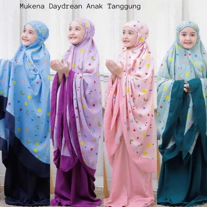 TERBARU MUKENA ANAK TANGGUNG 7-13 TAHUN MUKENA MOTIF DAYDREAM