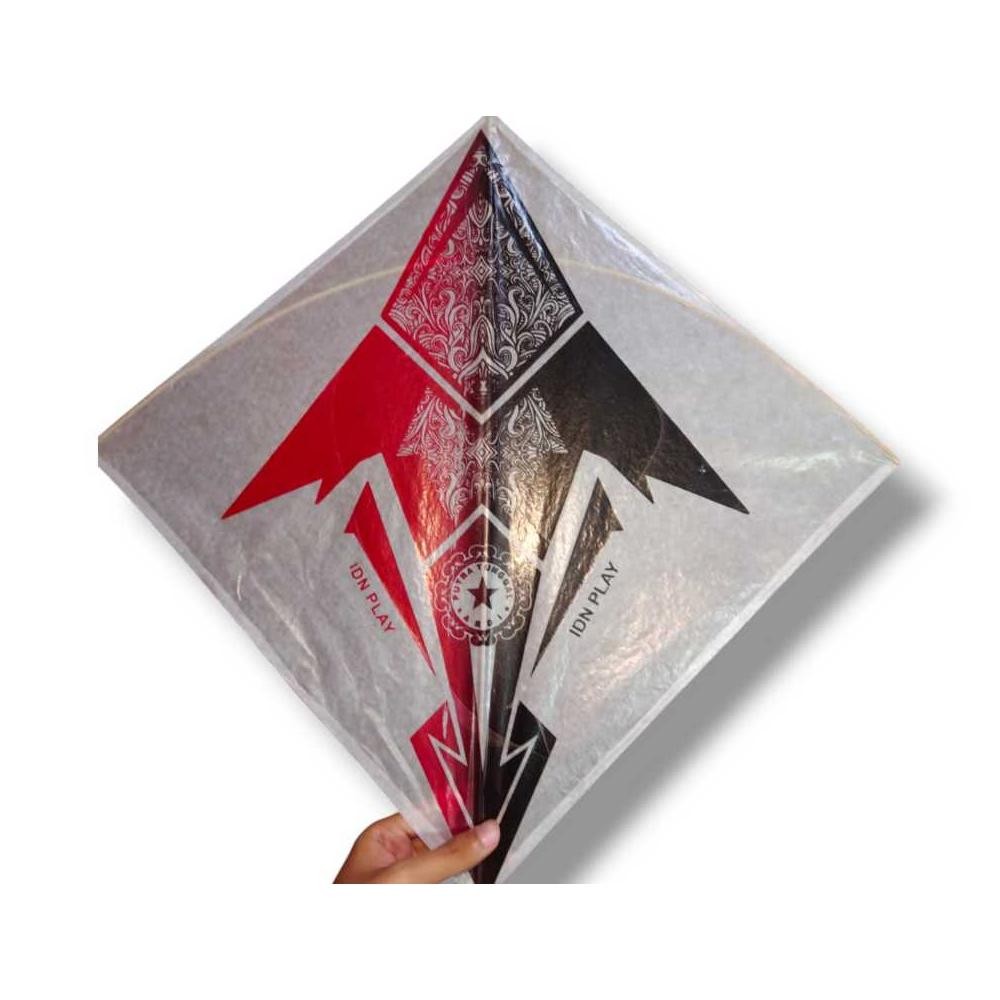 9.9 Sd83 Layang-Layang Layangan Aduan Sukhoi Mainan Tradisional - Motif Random La  Yagan Kite Turnam