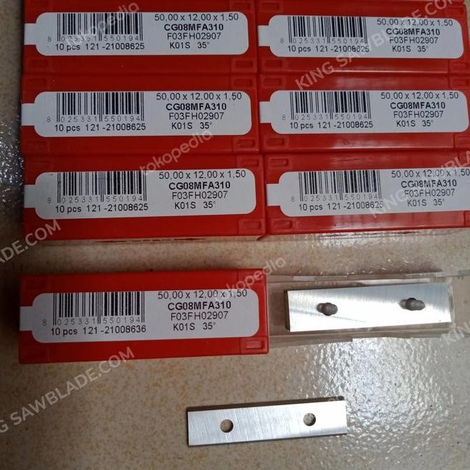 

mata pisau cutterhead merk Freud ukr.50x12x1.5 CG01M-FA3(10pcs)