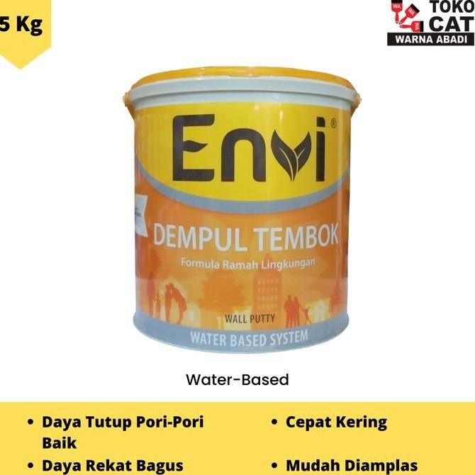 Plamir Envi Wall Putty 5 Kg