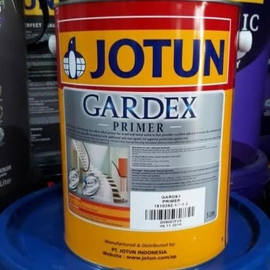 Cat Dasar Besi Jotun Gardex Primer 5L Gallon Meni Besi Jotun White