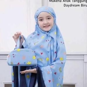 Mukena Anak Umur 8-12 Tahun / Mukena Anak Perempuan / Mukena Anak Motif Lucu / Mukena Anak Terbaru /