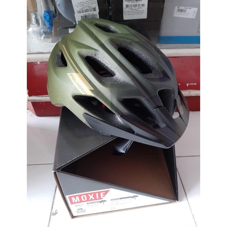 Original Helm / HELMET SEPEDA POLYGON MOXIE NEW