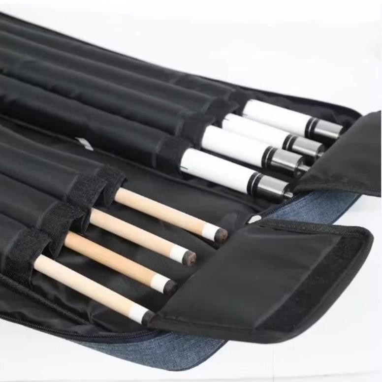 100% Ori Ukd-23 Tas Stik Biliar Profesional Anti Air 4X4 Cue Case - Tas Perlengkapan Bermain Billiar