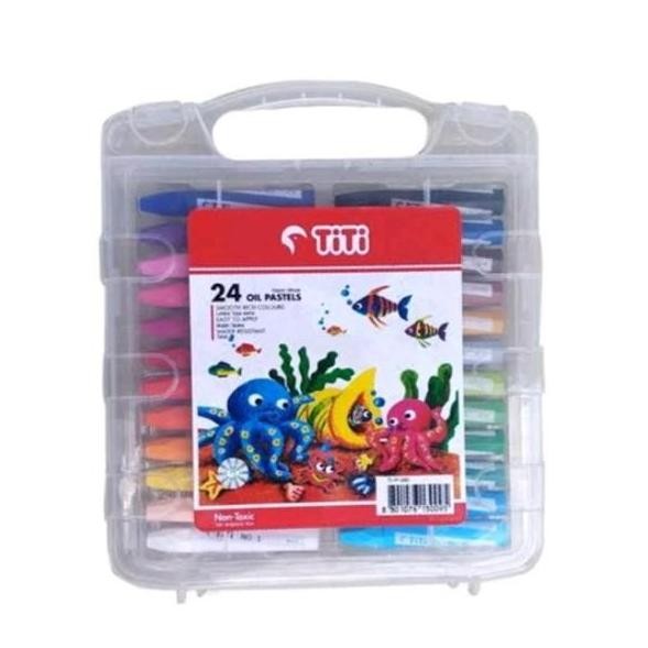

(1 set)Caryon/Oil pastel/crayon titi 24 warna/crayon joyko 24 warna/crayon/oil fastel Stationery