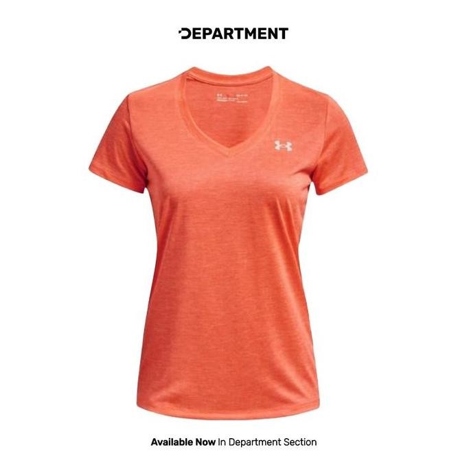 TERLARIS - Kaos Training Wanita UNDER ARMOUR VELOCITY TWIST 8426