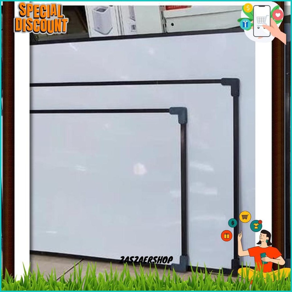 

Papan Tulis White Board 60 X 90 Free Pengemasan/Papan Tulis Magnet/Papan Tulis Serbaguna Original Produk