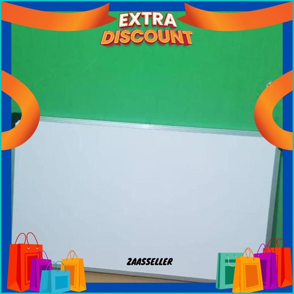 

Papan Tulis 60X90Cm Spidol Dan Kapur Whiteboard / Blackboard Ukuran 60X90 Gratis Ongkir