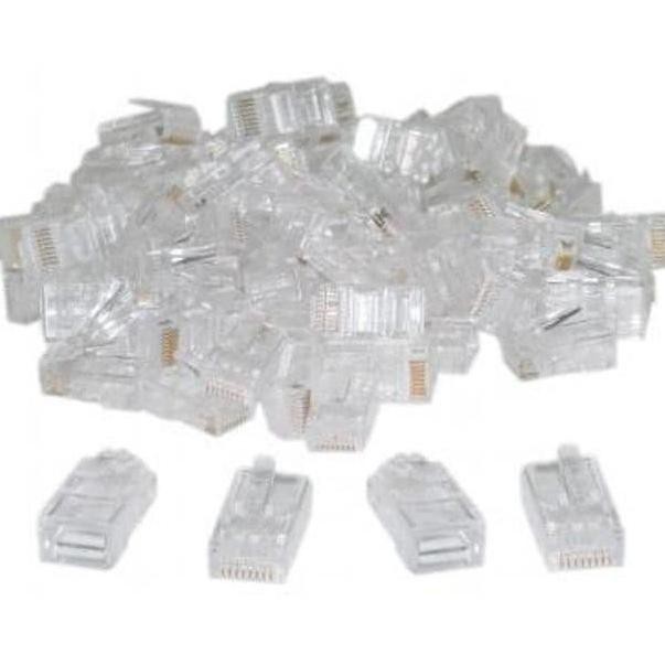 DB123 }} Konektor RJ45 Cat5 rj45 isi100 Rj45 Murah isi 100