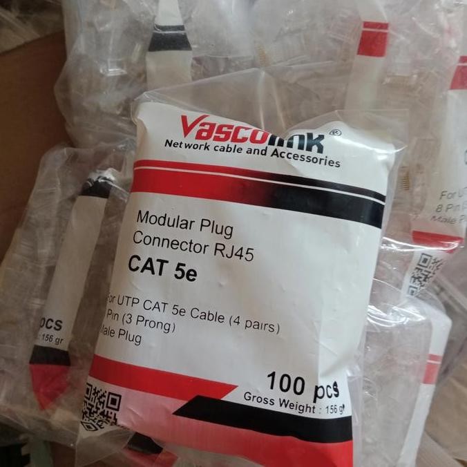DA59 }} RJ45 VASCOLINK 100 PCS