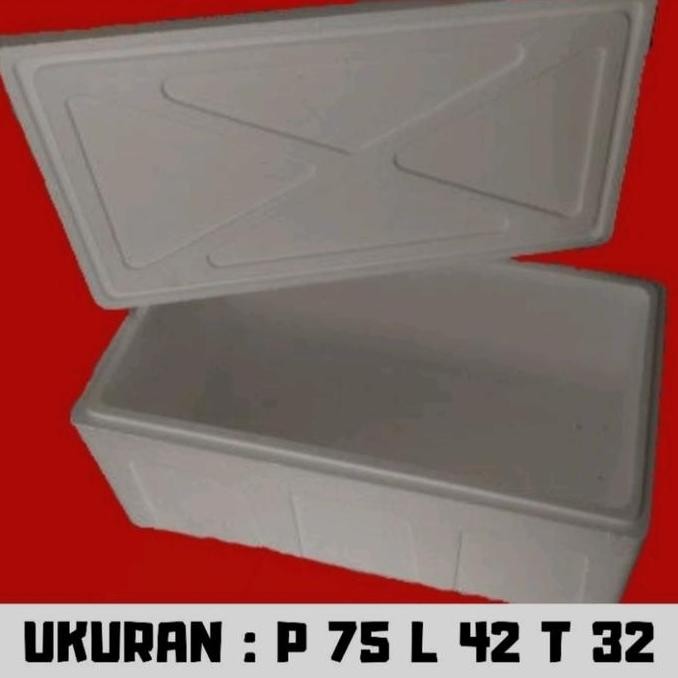 Styrofoam Sterofoam Box Kotak Ikan Tempat Penyimpanan Es Jumbo Ag 75 KAR