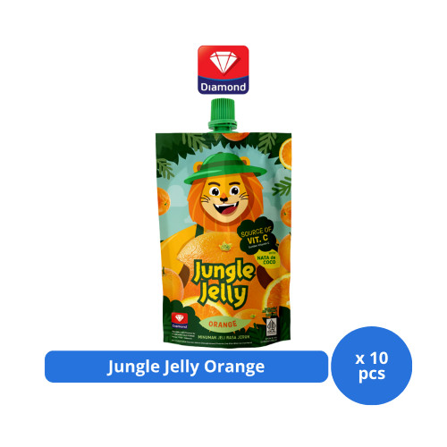 

Jungle Jelly Orange 100ml x 10 pcs