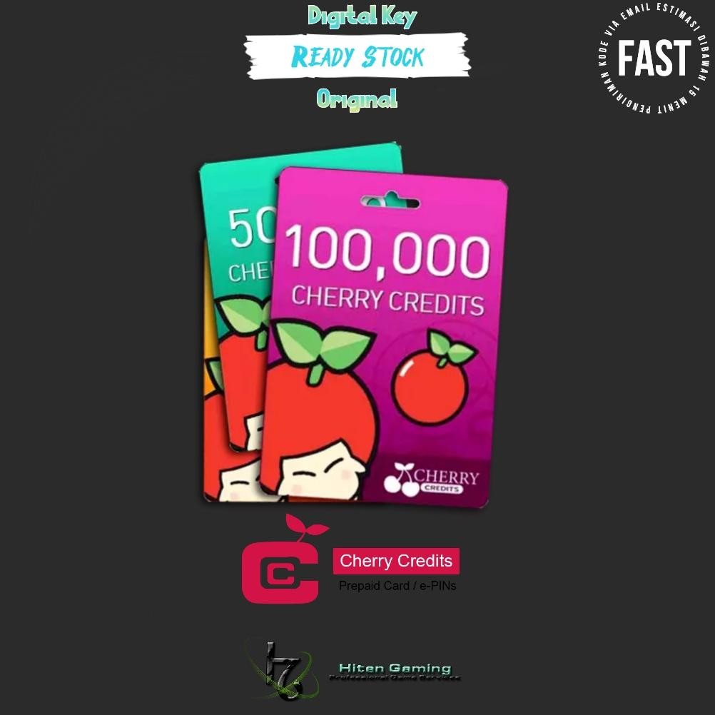 Cherry Credits 30.000 Cc / 50.000 Cc / 100.000 Cc