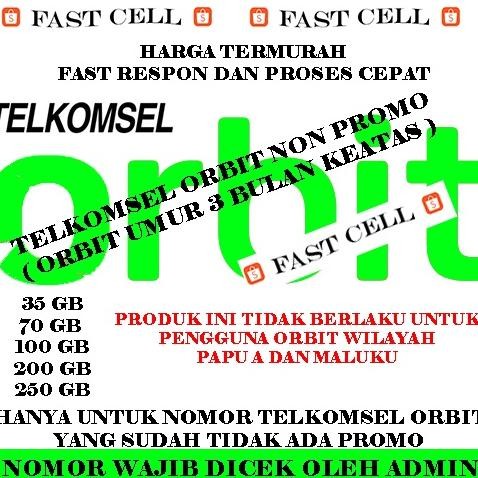 Paket Data Kuota Telkomsel Orbit Non Promo Termurah (Kuota Orbit / Myorbit Star Max Lite Pro)