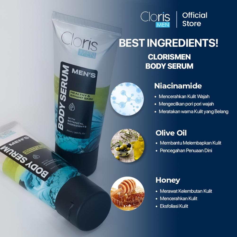 Pilih Lokal Clorismen Paket Skin Savior - Paket Clorismen Skincare Pria Terlengkap Er-23