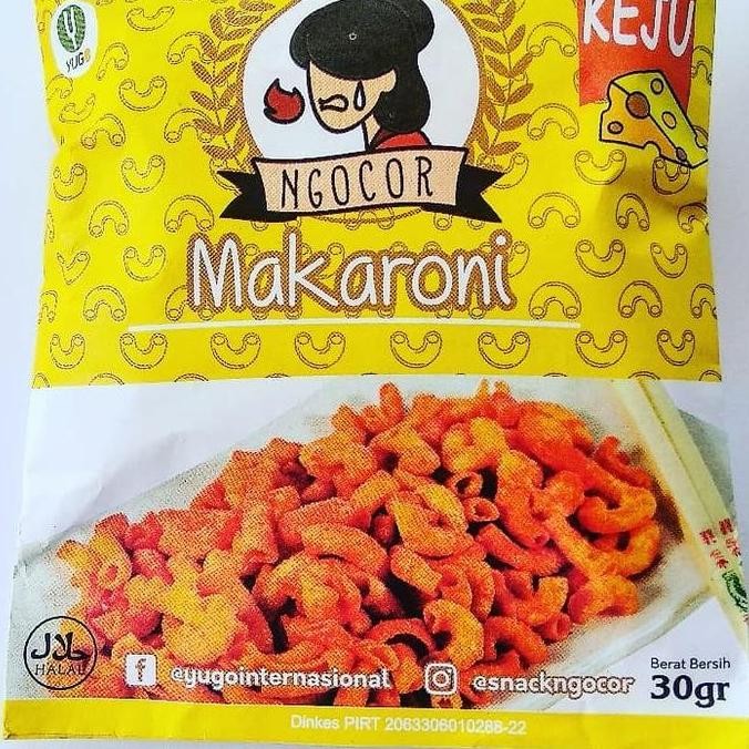 

JR26 makaroni ngocor rasa keju