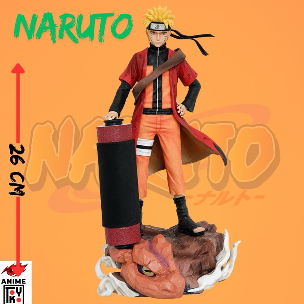 Action Figure Naruto  mode sage statue