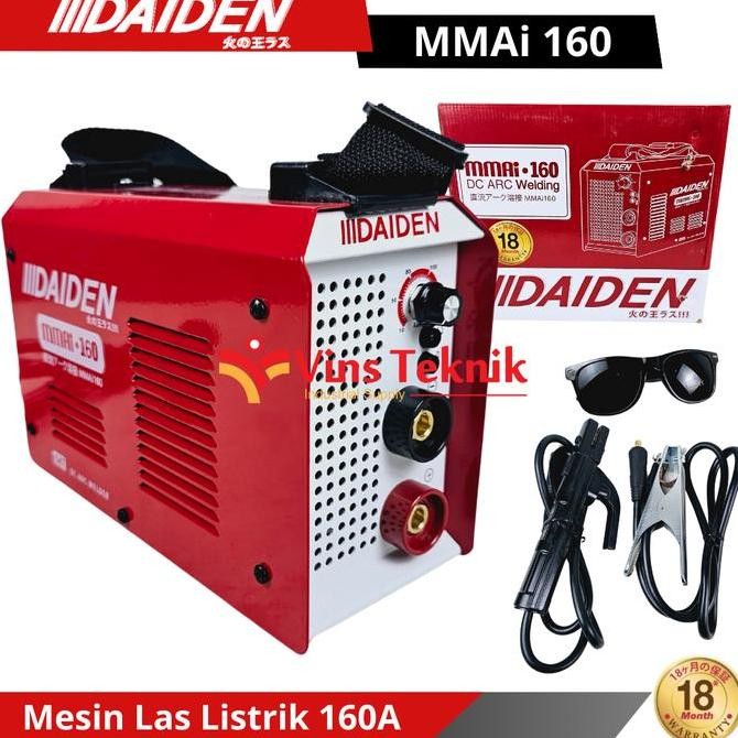 DAIDEN MMAi 160 Mesin Las Inverter Trafo Las Travo Las 160A Daiden MMA 160