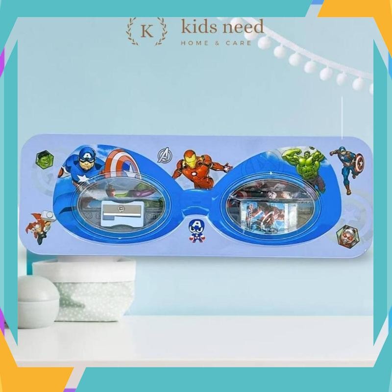 

Promo Kotak Pensil Kaleng 2 Susun / pencil case Set Tempat Pensil Kaleng dengan isi Karakter WJX-91