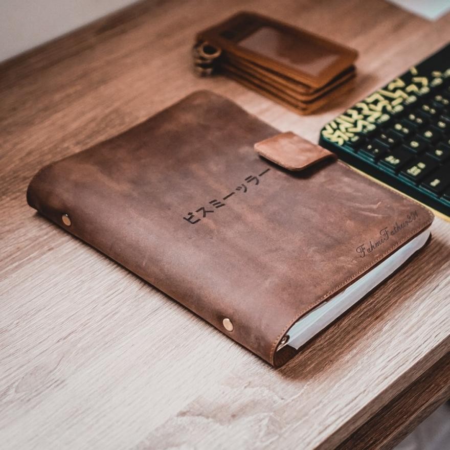 

Buku Agenda Binder Cover Kulit A5 - Paul V3 GRATIS GRAFIR