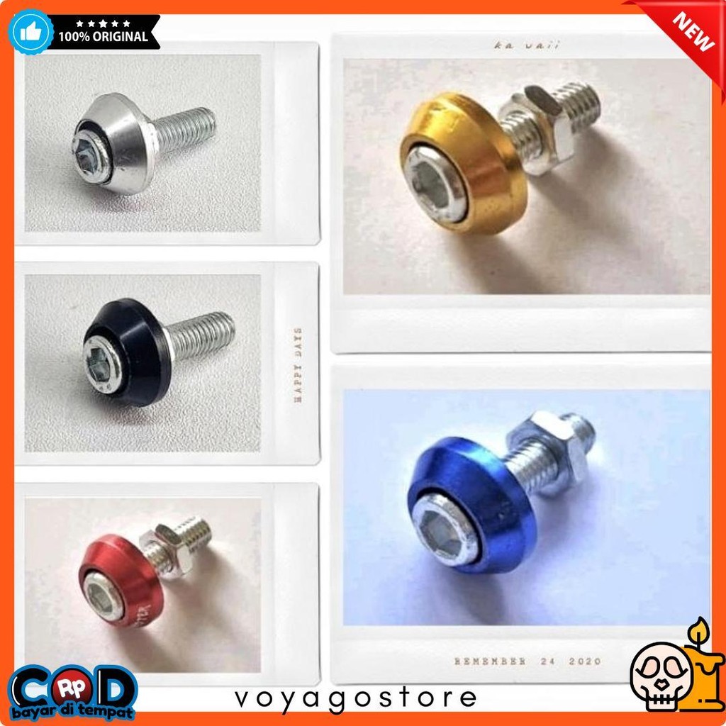 Cusss Serbu Baut L + Monel Ring Cnc Warna (Baut Plat, Bodi,Visor Dll)