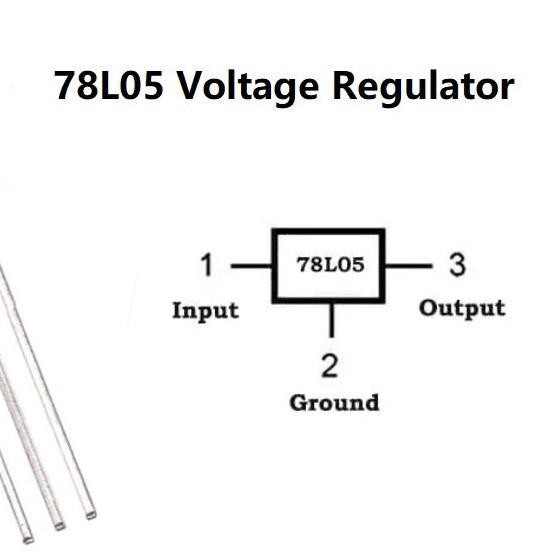 Ws78L05 78L05 Voltage Regulator 5V 100Ma Transistor Triode Allshop