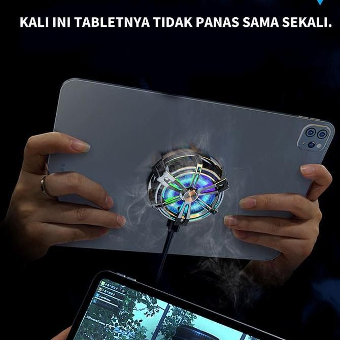 NETPAC Funcooler X12 Fan Cooler Magnetic Cooling Fan Tablet PC Radiator RGB Original Original