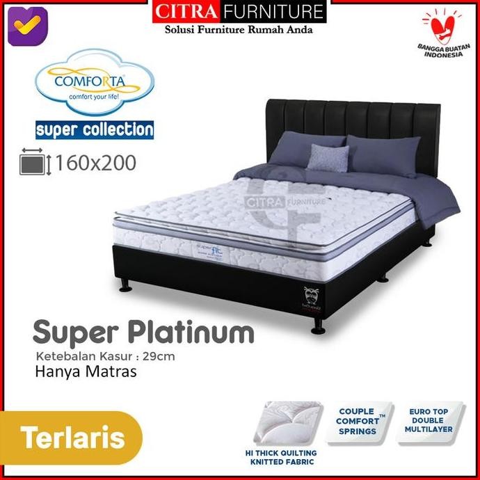 Springbed Comforta Super Fit Super Platinum|Spring Bed SuperFit