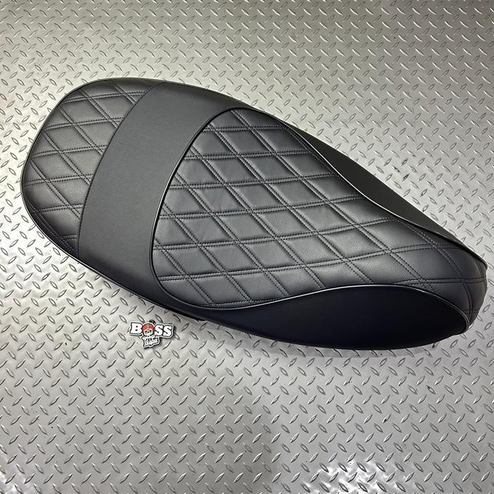 TERBARU Jok Double Seat Full Black Vespa Sprint Primavera