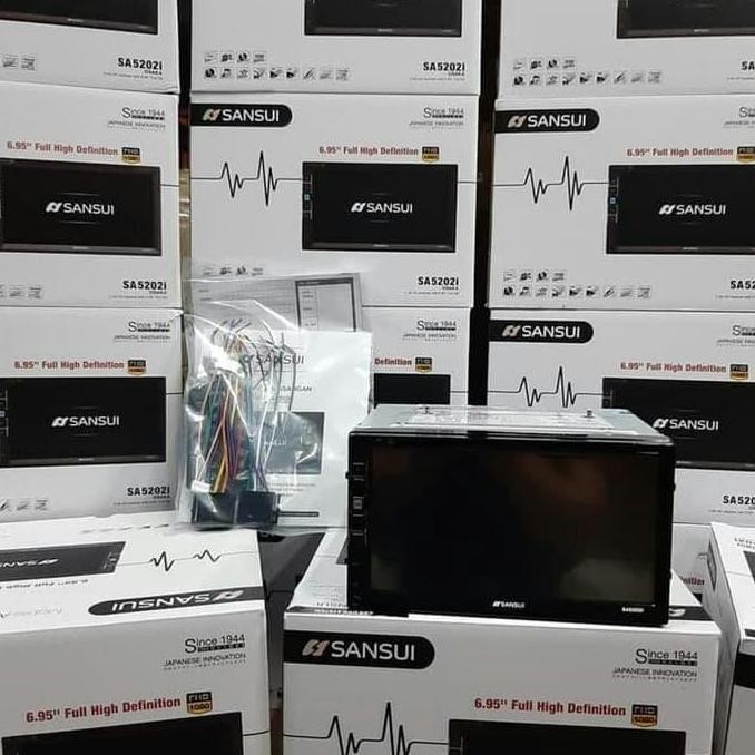 * Double Din Sansui Sa-5202I/Sa5201I/5201 Full Hd/Mirrorlink/Autolink (G *