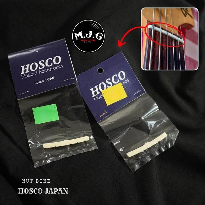 nut gitar elektrik tulang hosco fender style 43mm - tusQ nubone tokai