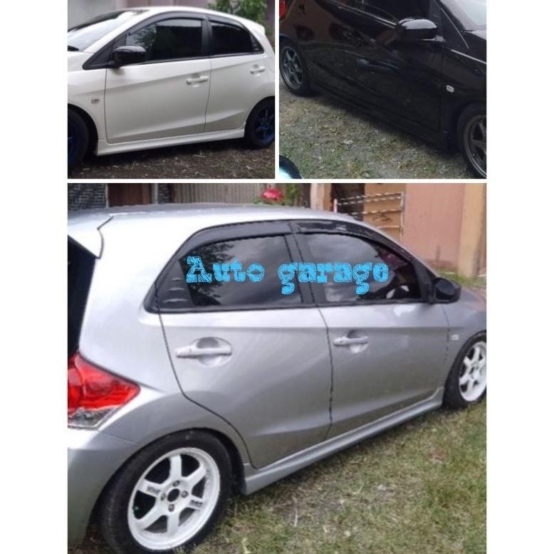 (bisa cod) side skirt sideskirt bodykit samping honda brio old lama Model RS
