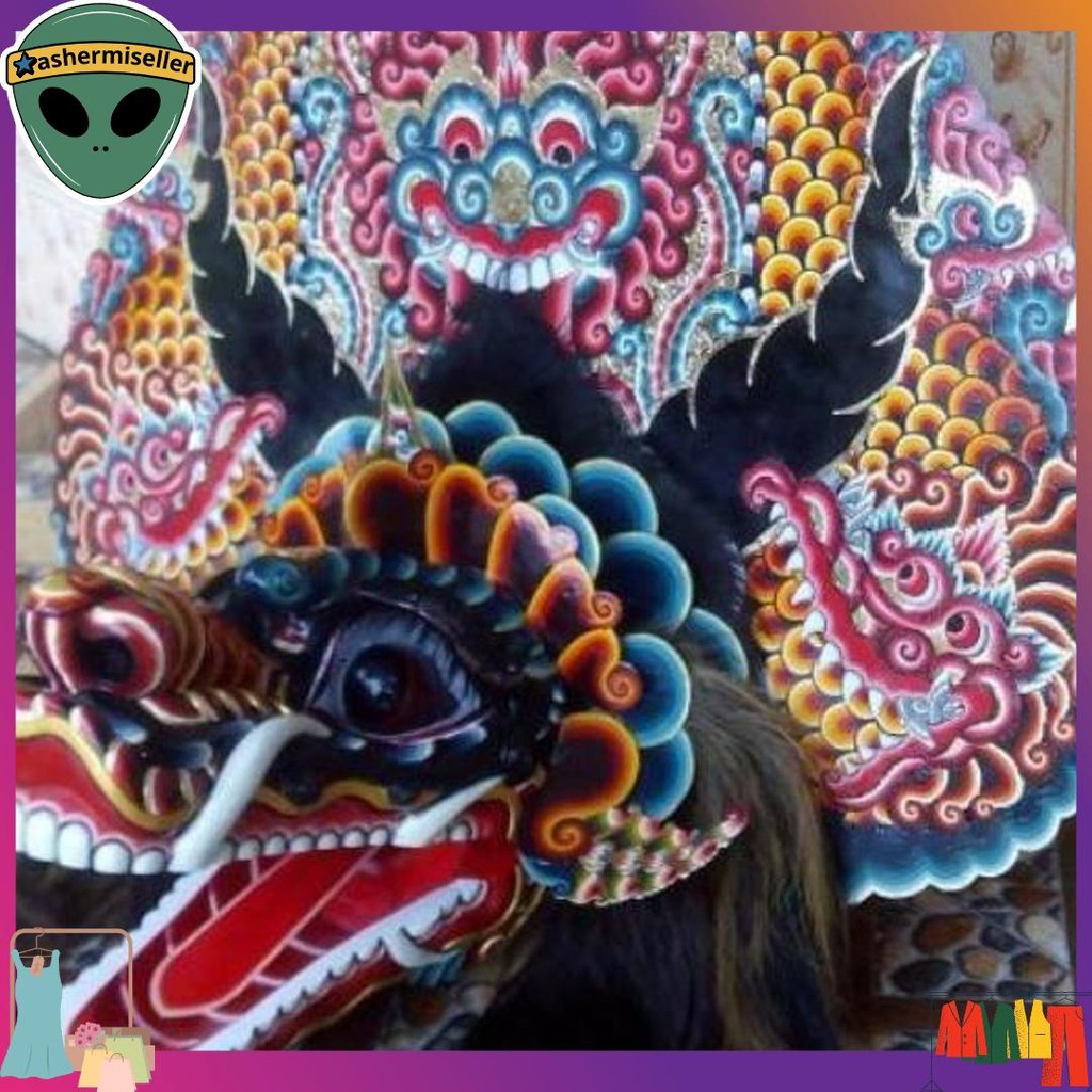 Termurah Barongan anak barongan barongan murah jaranan kediri Terbaru barongan spon devil Mainan ana