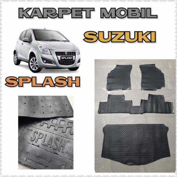 karpet karet alas lantai mobil suzuki splash