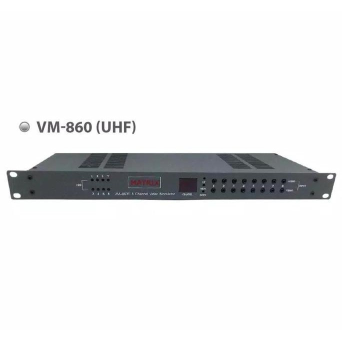 Matrix Modulator Vm 860 8 Channel Uhf