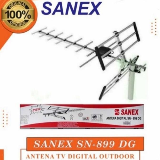 Antena Antene Tv Digital Outdoor Sanex Sn-899 Dg Antena Penguat Sinyal
