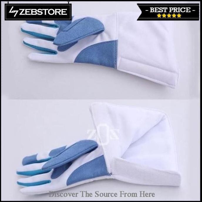 TERMURAH - Sarung Tangan Glove Anggar Fencing Right Left Hand Kompetisi Anti Slip