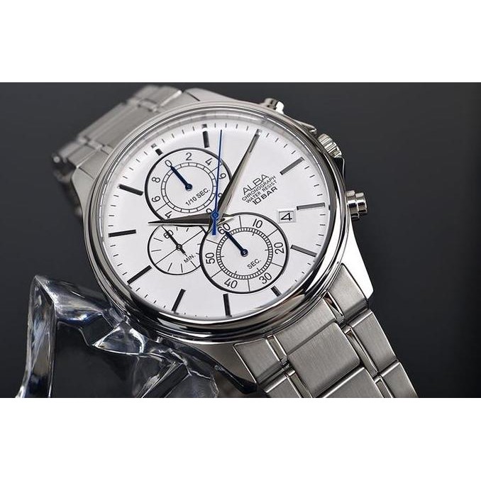 ALBA AM3413 Active Chronograph Stopwatch Jam Tangan ORIGINAL