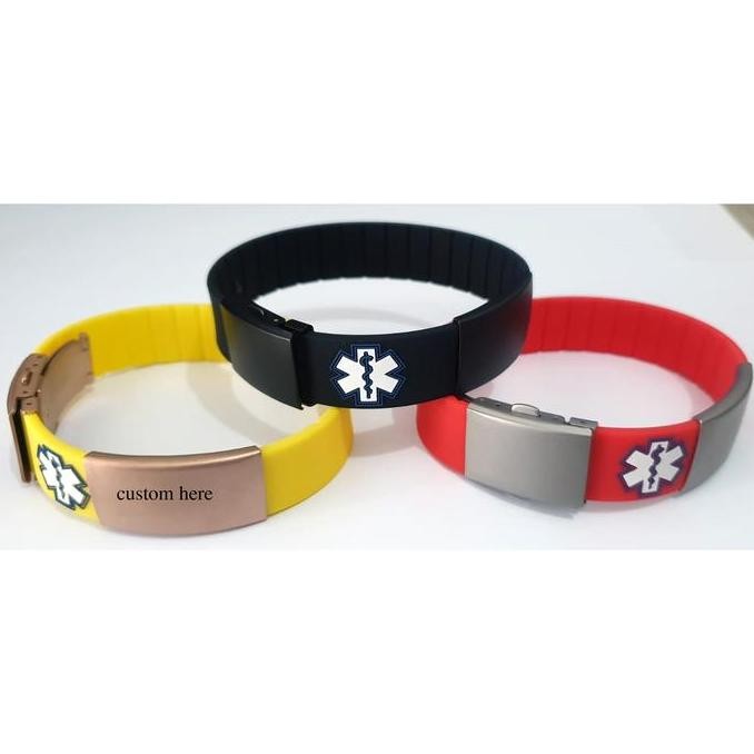 HARGA DISC - Elite Road Id / Sport Id / Gelang Kecemasan/ Gelang Identitas + LOGO
