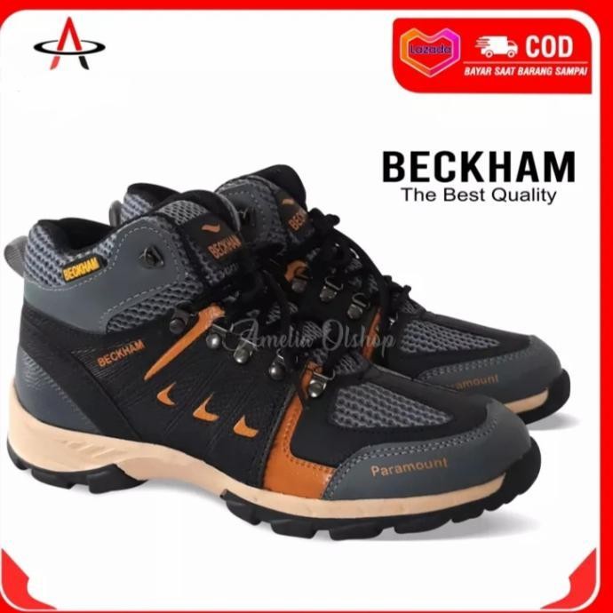 OGO sepatu paramount beckham Sepatu Hiking Gunung Pria Beckham