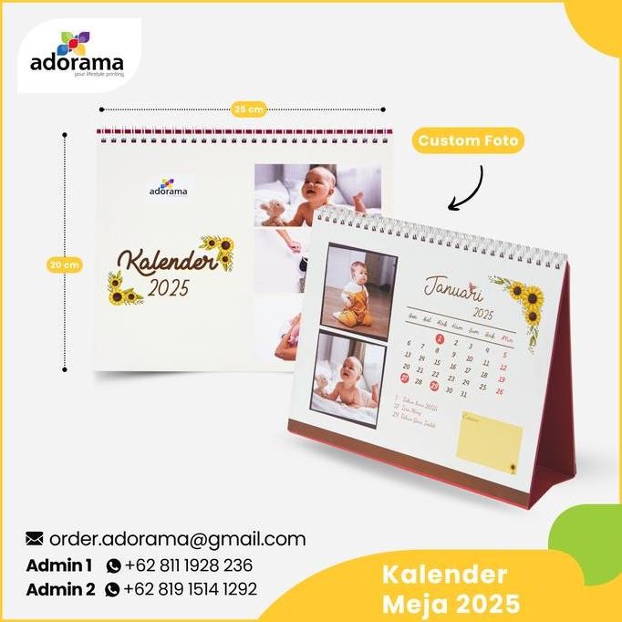 

PROMO - Kalender Duduk 202 - A4 (Artcarton 90 gsm)