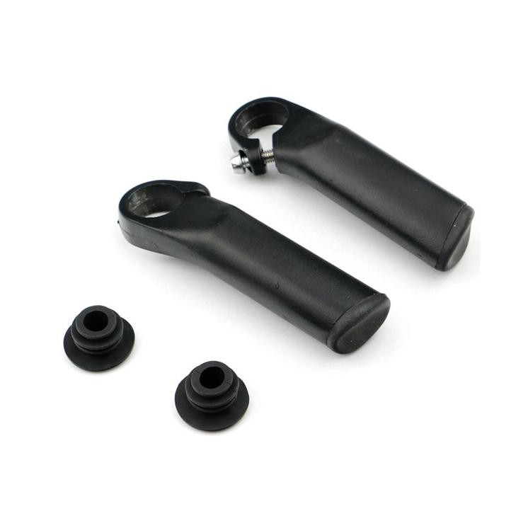 Premium Tanduk Alloy Bar End Grip Stang Sepeda Handlebar Carbon Wake High Quality