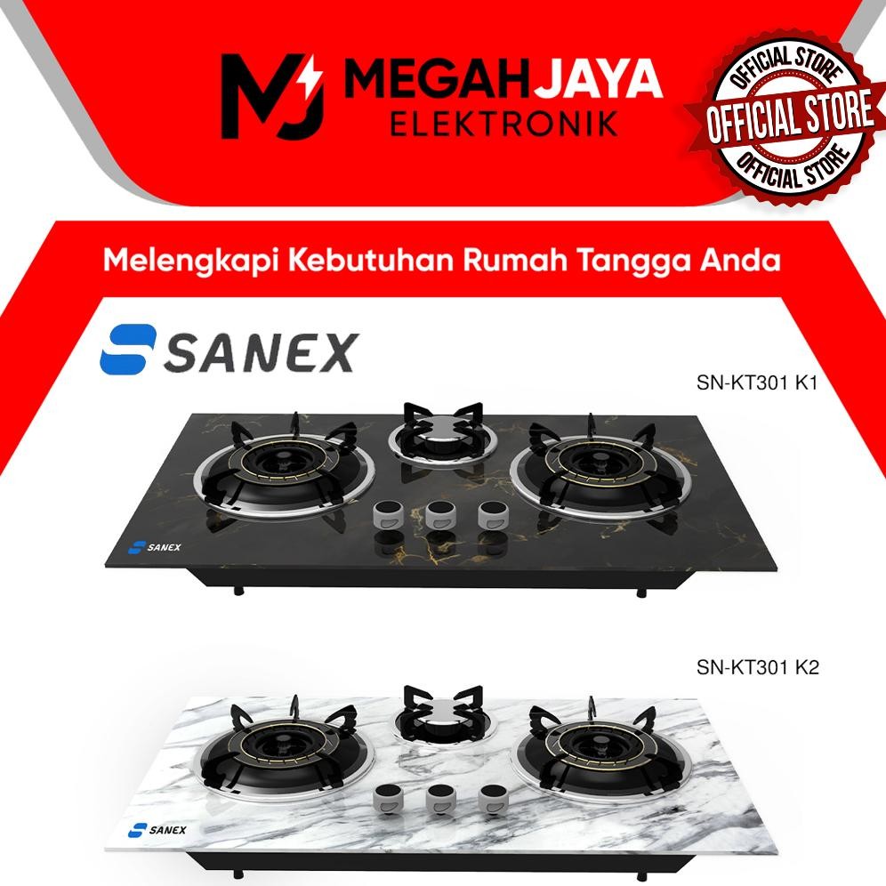 [COD READY] SANEX KOMPOR TANAM SN-KT201 / SN-KT301 / SN KT201 (2 / 3 TUNGKU) GARANSI RESMI