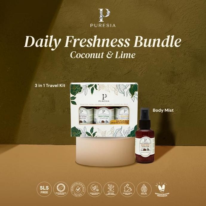 

TERBARU - PURESIA Daily Freshness Bundle - Coconut & Lime