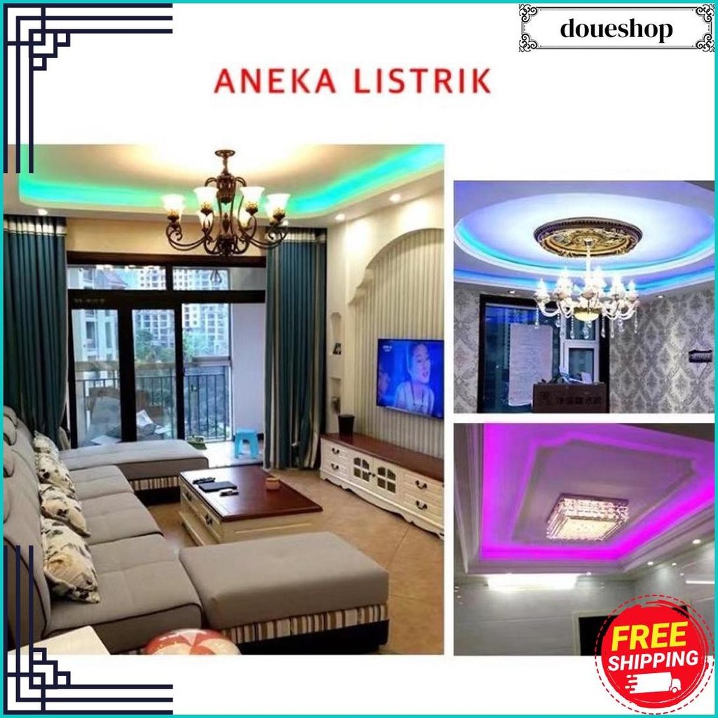 Neon Flex Lampu Led Selang 1M-5M Kualitas Premium Dc 12V / Lampu Alis Motor Mobil / Lampu Led Fleksi