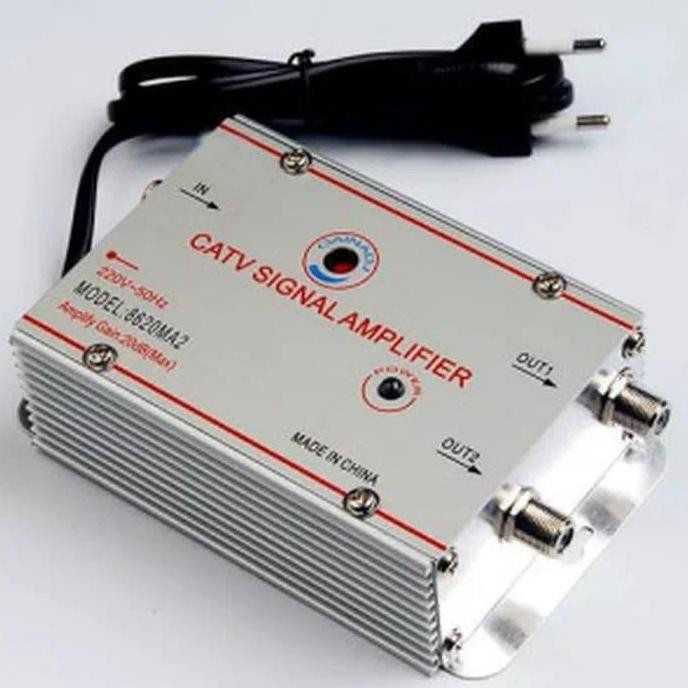 Splitter + Booster Tv 2 Way Led/Lcd