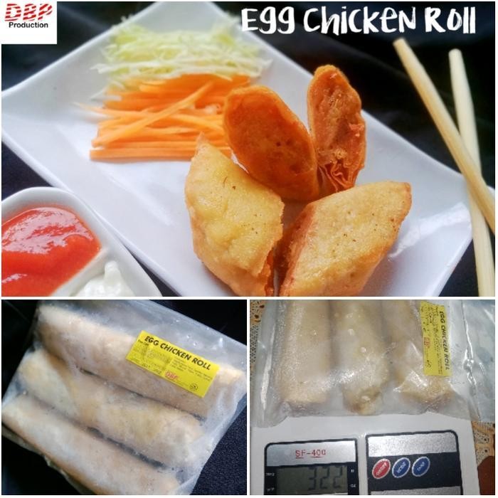 

ES Egg Chicken Roll DBP Frozen Food